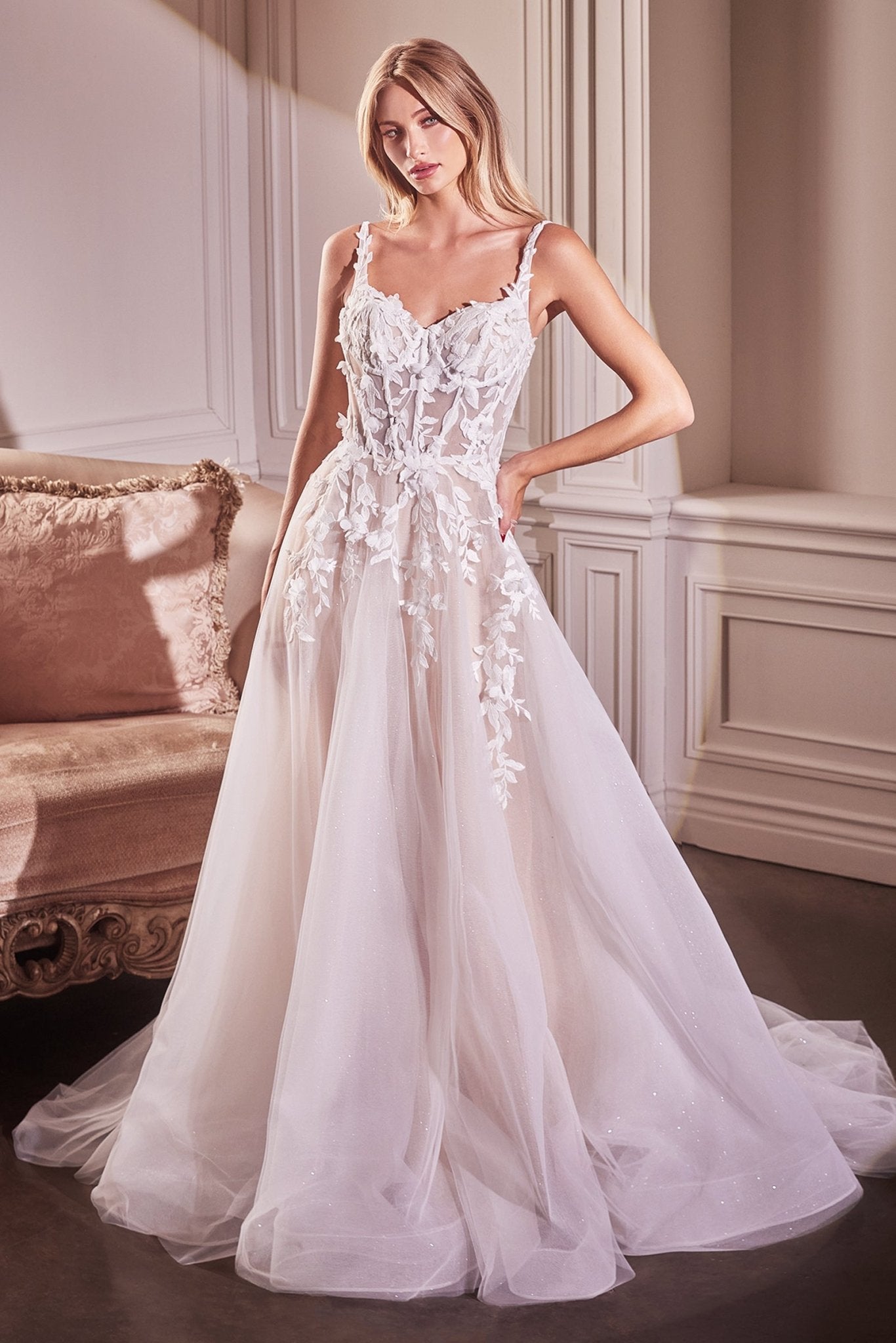 Elegantné šaty na ples - CDS477W