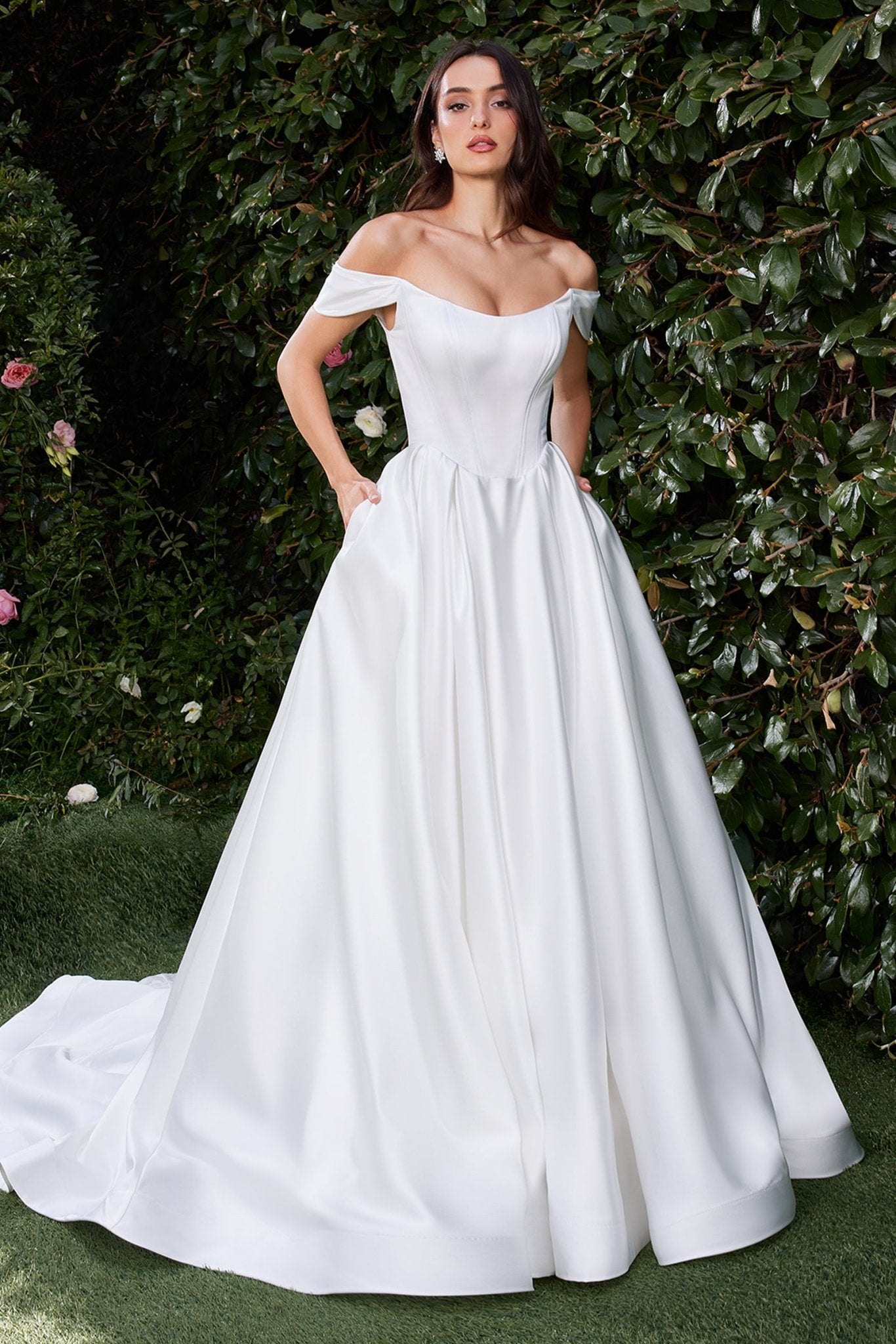 Elegantné šaty na ples - CDS513W