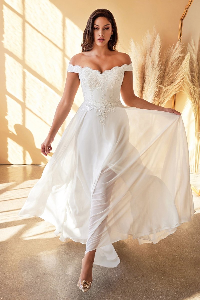 Elegantné šaty na svadbu - 7258W