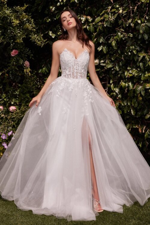 Elegantné šaty na svadbu - C148W