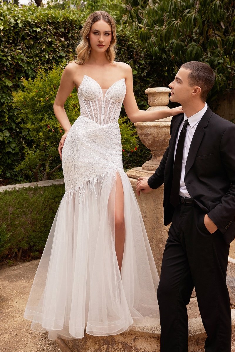 Elegantné šaty na svadbu - CD0215W