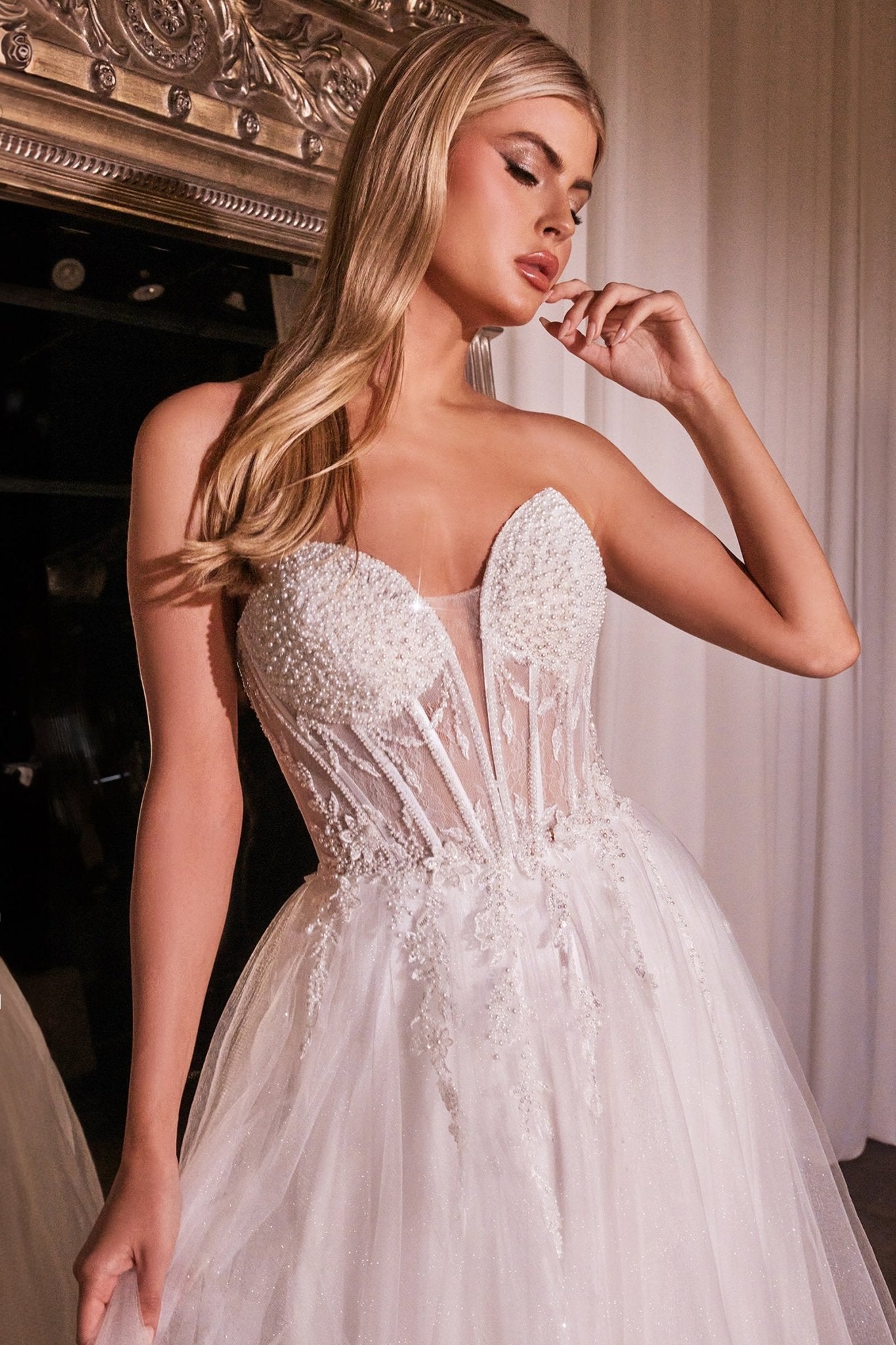 Elegantné šaty na svadbu - CD0230W