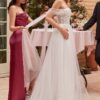 Elegantné šaty na svadbu - CD827W