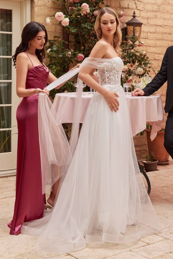 Elegantné šaty na svadbu - CD827W
