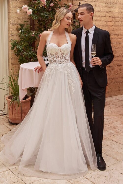 Elegantné šaty na svadbu - CD827W