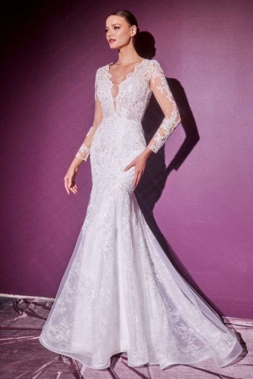 Elegantné šaty na svadbu - CD951W