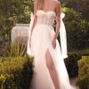 Elegantné šaty na svadbu - CD964W