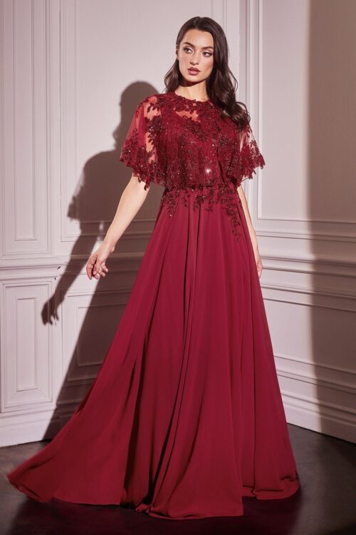 Elegantné spoločenské šaty - CDS503