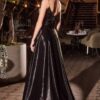 Elegantné spoločenské šaty - J882