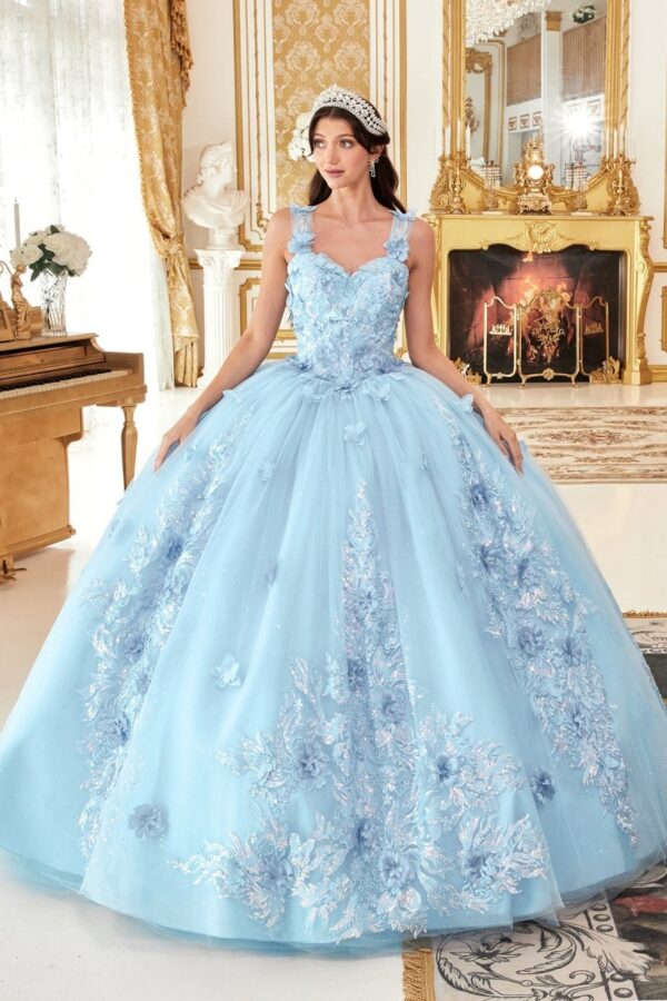 Princeznovské šaty na stužkovú - 15713