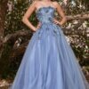 Trblietavé šaty na ples - CD955